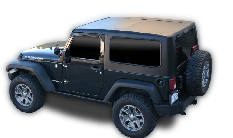 DV8 Offroad 07-18 Jeep Wrangler JK 2 Piece Square Back Hard Top (2 Door) Roofs DV8 Offroad