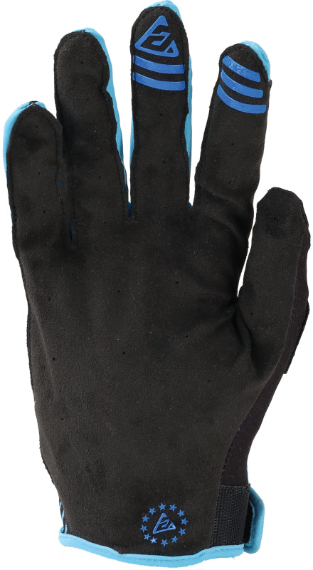 Answer 25 Ascent Prix Gloves Blue/Black Youth - Medium Gloves Answer