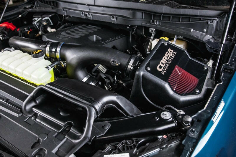 Corsa 2021-2025 Ford F150 3.5L Ecoboost Cold Air Intake with DryTech Filter Cold Air Intakes CORSA Performance