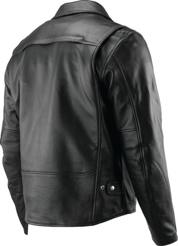 Kuryakyn Leather By River Road Ironclad Classic Leather Jacket Black - Small Jackets - Leather Kuryakyn