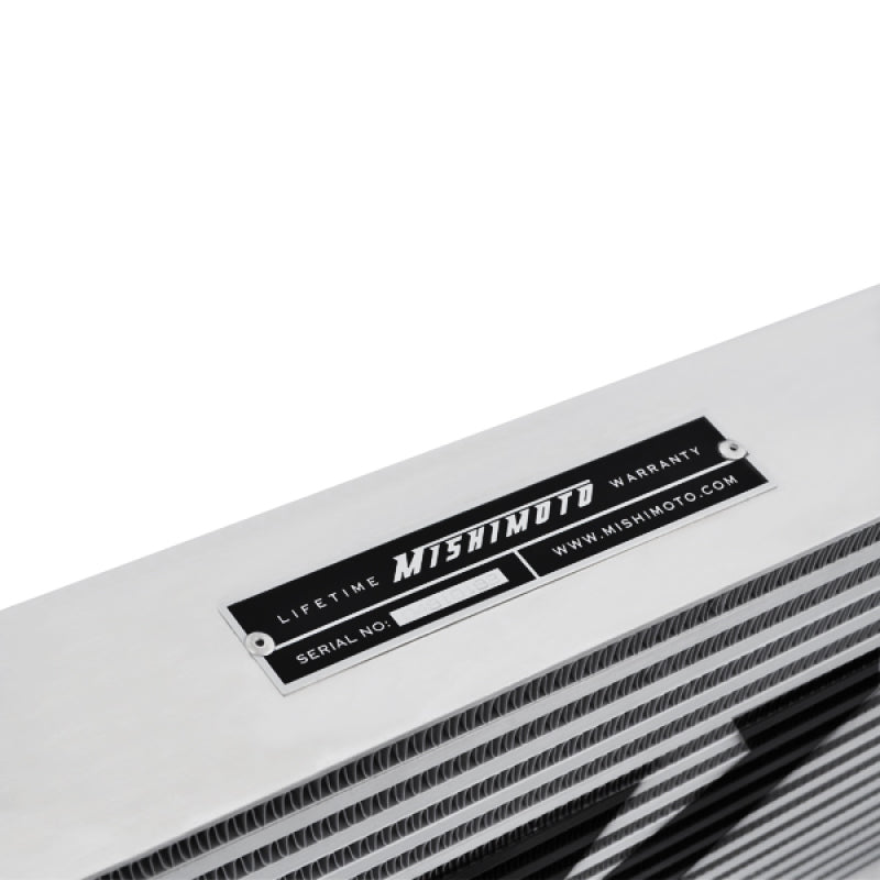 Mishimoto Universal Silver S Line Intercooler Overall Size: 31x12x3 Core Size: 23x12x3 Inlet /Outlet Intercoolers Mishimoto