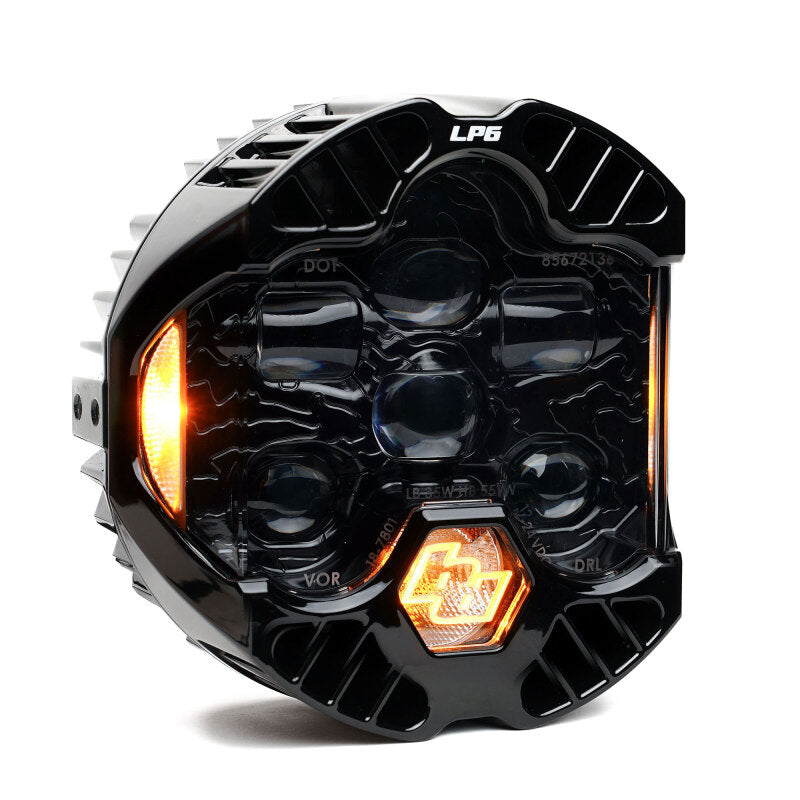 Baja Designs DOT LP6 LED Auxiliary Light Pod (Amber DRL) - Single Headlights Baja Designs