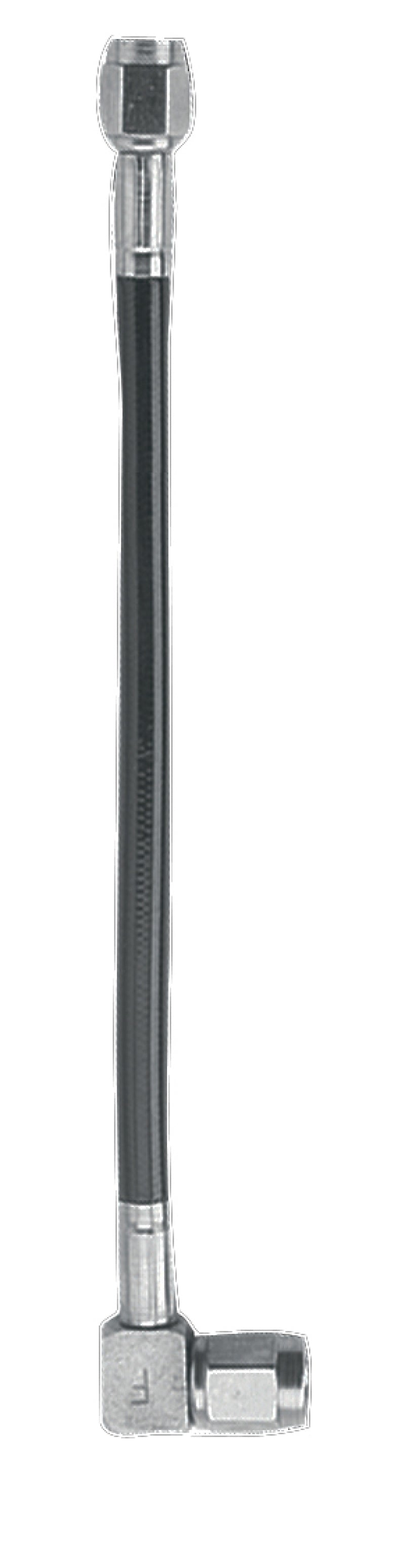 Fragola -3AN Black Covered Assembly Straight x 90ft 10in Brake Line Kits Fragola