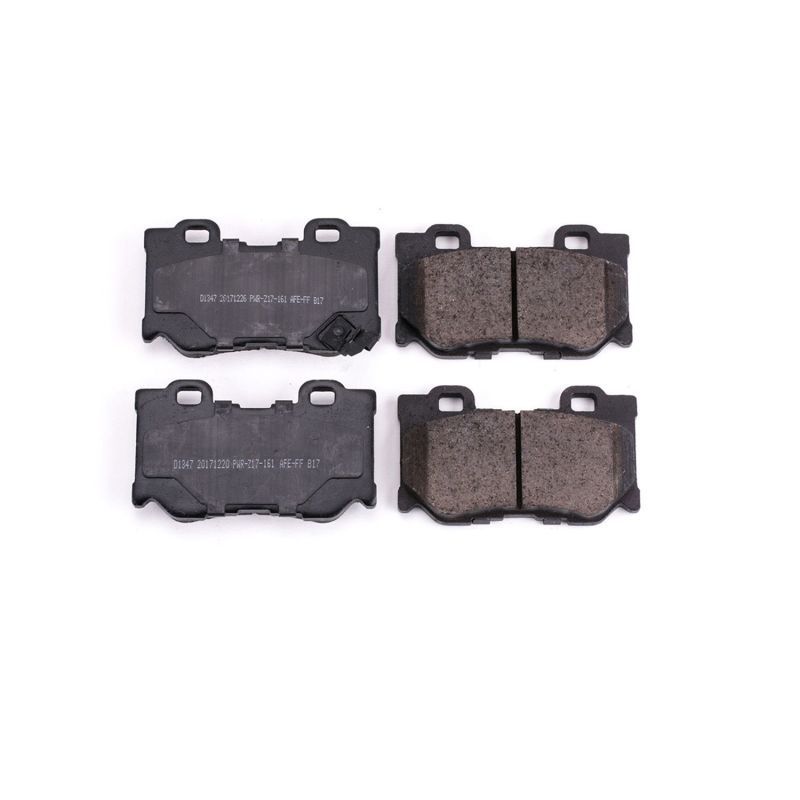 Power Stop 09-13 Infiniti FX50 Rear Z16 Evolution Ceramic Brake Pads Brake Pads - OE PowerStop