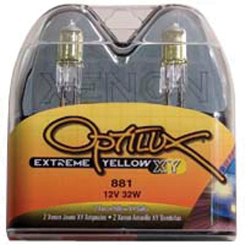 Hella Optilux 881 12V Xenon Yellow XY Bulb Bulbs Hella