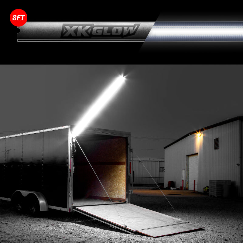 XK Glow Nite Stix Foldable Overhead Light System 8ft Light Accessories and Wiring XKGLOW