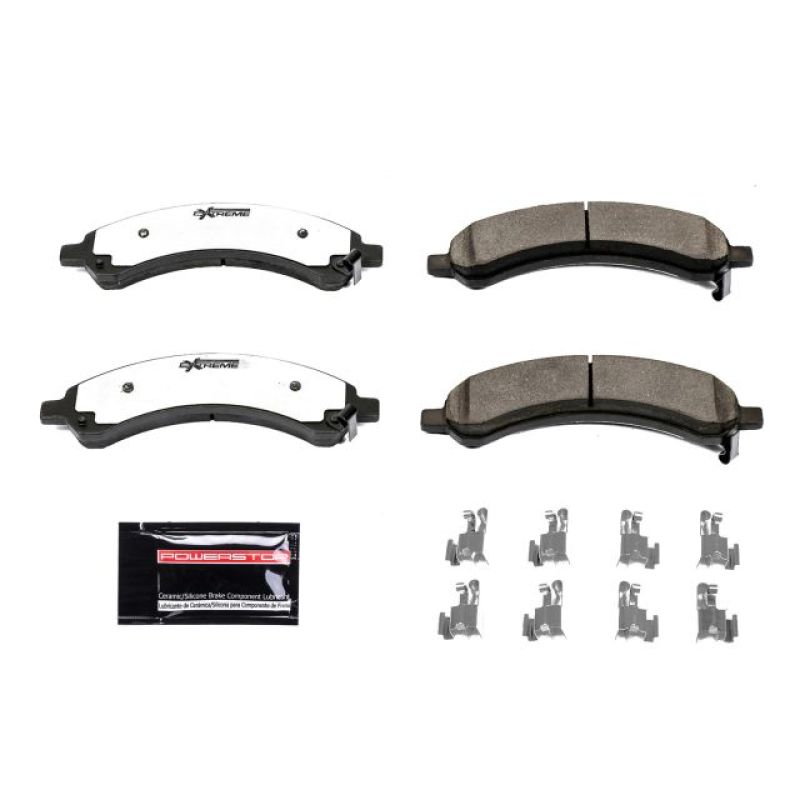 Power Stop 03-09 Chevrolet Express 3500 Rear Z36 Truck & Tow Brake Pads w/Hardware Brake Pads - Performance PowerStop