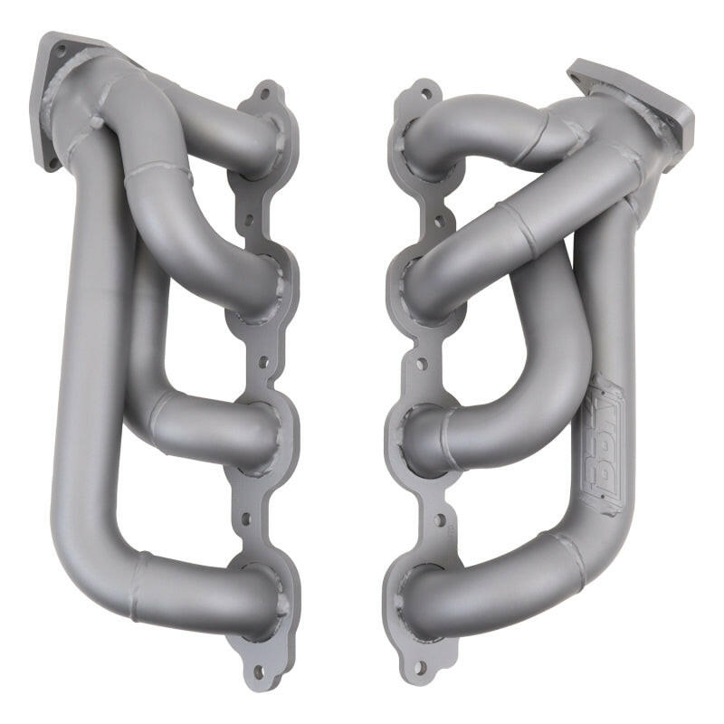 BBK 14-18 GM Truck 5.3/6.2 1 3/4in Shorty Tuned Length Headers - Titanium Ceramic Headers & Manifolds BBK