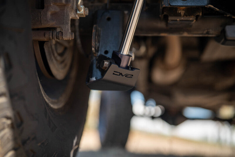 DV8 Offroad 2007-2018 Jeep Wrangler JK Rear Shock & Link Skid Plates Bumpers - Steel DV8 Offroad