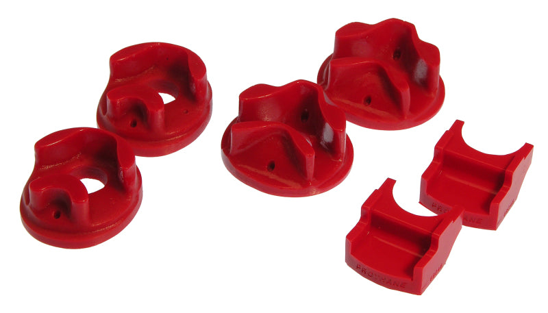 Prothane 96-00 Honda Civic 3 Mount Kit - Red Bushing Kits Prothane