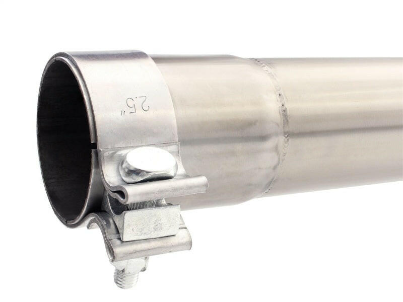 aFe MACHForce XP 2-1/2in SS-409 Cat-Back Exhausts w/ 18in Muffler 07-17 Jeep Wrangler V6-3.6L Catback aFe