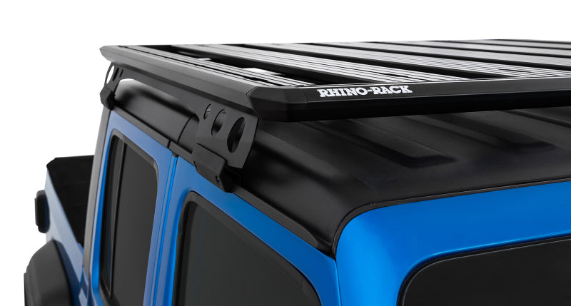 Rhino-Rack Jeep Overlanding Kit with Gutter Backbone Roof Rack Rhino-Rack