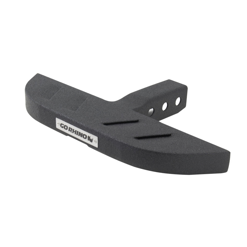 Go Rhino RB10 Slim Hitch Step - 18in. Long / Universal (Fits 2in. Receivers) - Bedliner Coating Hitch Accessories Go Rhino