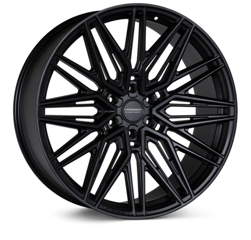 Vossen HF6-5 20x9.5 / 6x139.7 / ET15 / Deep Face / 106.1 - Satin Black Wheel Wheels - Forged Vossen