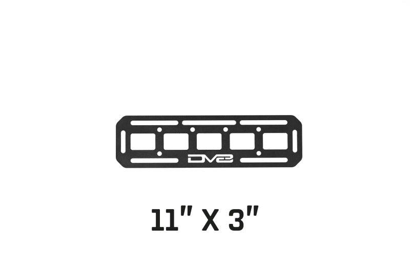 DV8 Offroad Universal Molle Panels - 11In x 3In Exterior Trim DV8 Offroad
