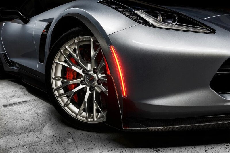 Oracle Chevrolet Corvette C7 Concept Sidemarker Set - Clear - No Paint Light Strip LED ORACLE Lighting