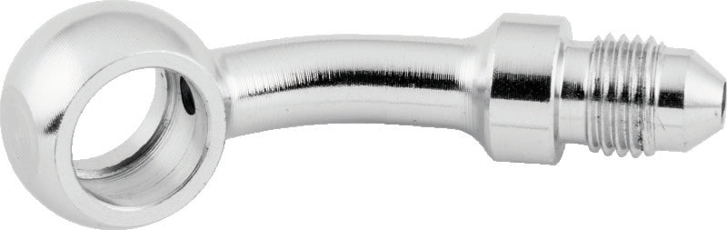 Twin Power Stainless Brake Fitting 7/16 Inch X AN3 35 Degree Banjo Adaptor Fittings TwinPower