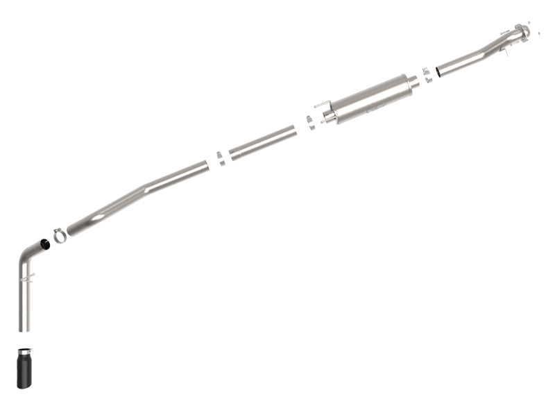 aFe Vulcan Series 3.5in 409 SS Cat-Back Exhaust 13-19 Ford Transit V6 3.5L (TT) w/ Black Tips Catback aFe