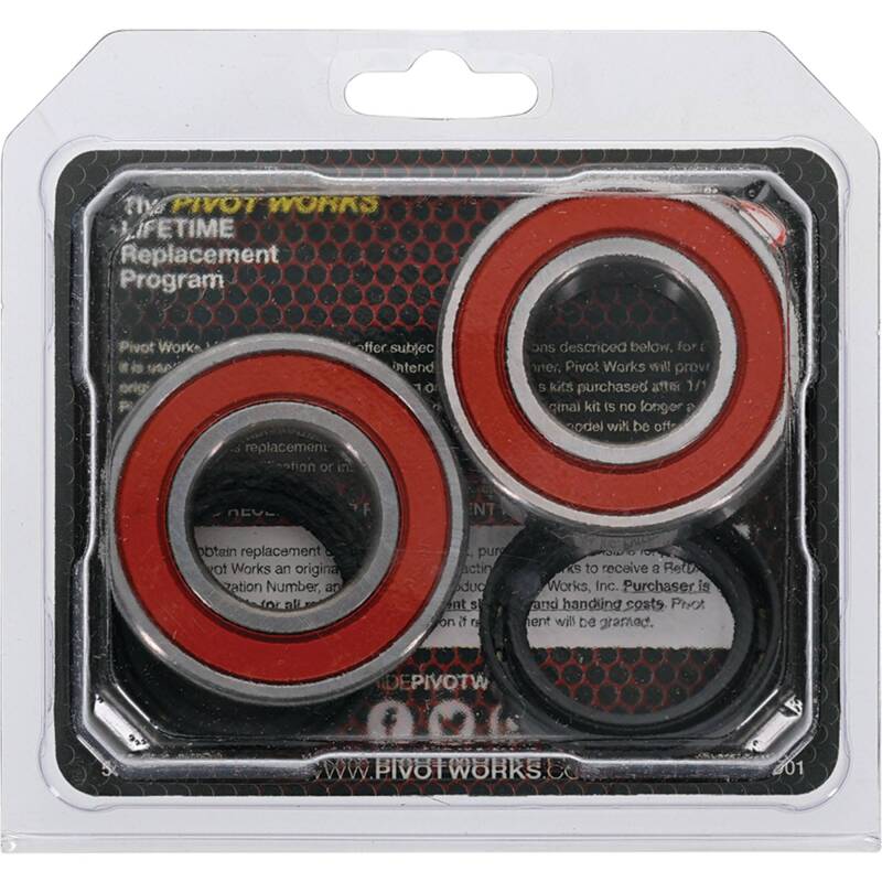 Pivot Works Cub Cadet, Kawasaki Wheel Bearing Kit Premium Bearings Control Arms Pivot Works