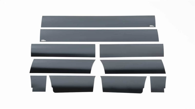 Putco 09-14 Ford F-150 Super Cab 6.5 (w/o Factory Fender Flares) Blk Platinum Rocker Panels - 10pcs Body Armor & Rock Rails Putco