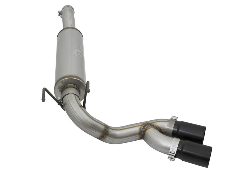aFe Rebel Series 3-1/2in 409 SS Cat-Back Exhaust System w/Black Tip RAM 2500/3500 14-17 V8 6.4L Catback aFe