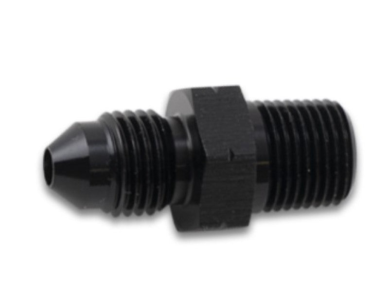 Vibrant BSPT Adapter Fitting -4 AN to 1/4in -19 Fittings Vibrant