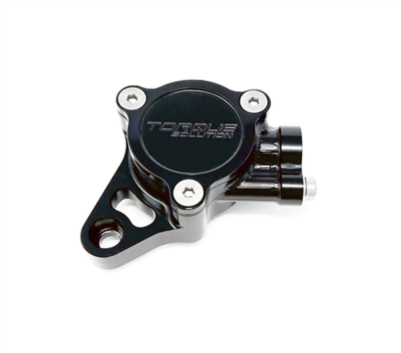 Torque Solution Billet Cam Sensor Housing Mitsubishi Evolution 4/5/6/7/8 - Black Cam Covers Torque Solution