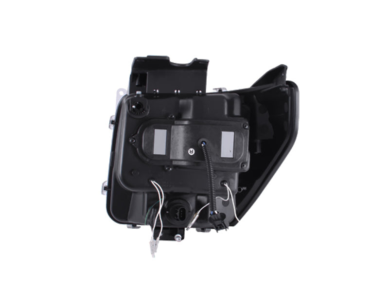 ANZO 2007-2012 Dodge Nitro Projector Headlights w/ Halo Chrome (CCFL) G2 Headlights ANZO