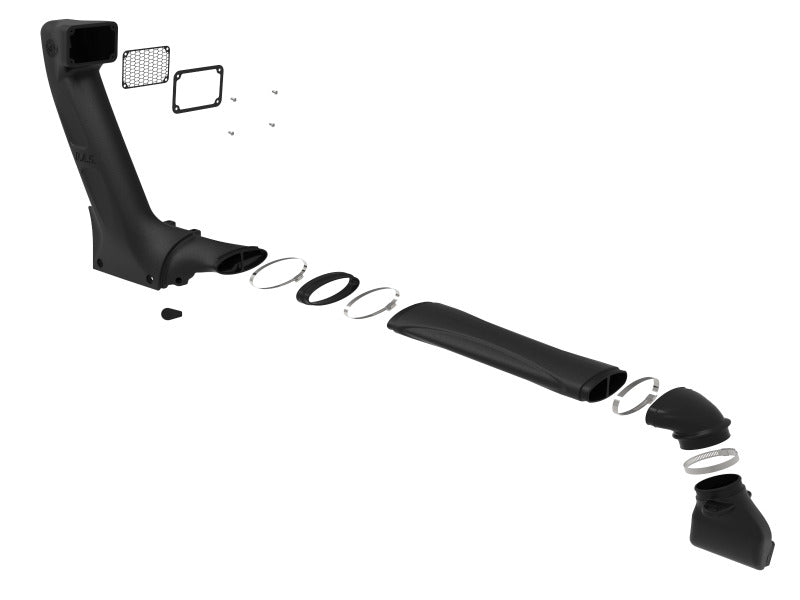 aFe 18-25 Jeep Wrangler / Gladiator L4/V6 Dynamic Air Scoop (D.A.S) Snorkel Air Intake Components aFe