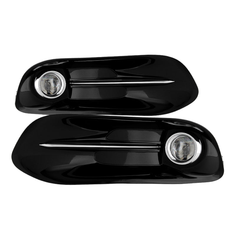 Spyder Dodge Dart 2013-2015 OEM Fog Light W/Universal Switch- Clear FL-DDART2013-C Fog Lights SPYDER