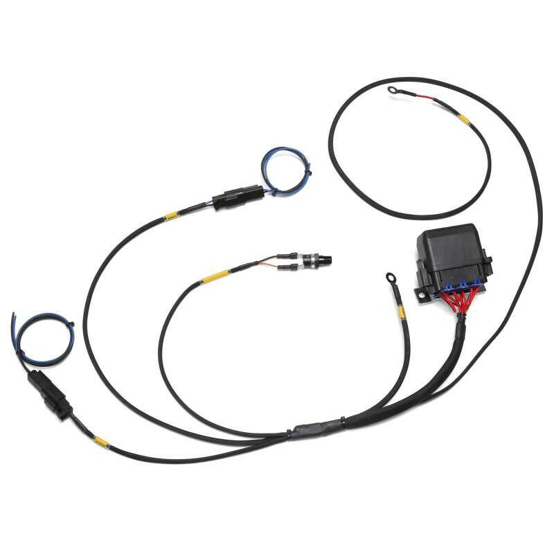 Chase Bays Dual Fan Relay Wiring Harness w/180 Deg F Thermoswitch Wiring Harnesses Chase Bays