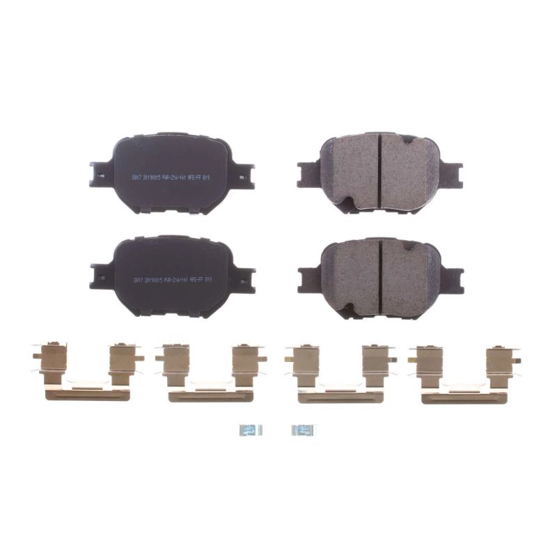 Power Stop 05-10 Scion tC Front Z17 Evolution Ceramic Brake Pads w/Hardware Brake Pads - OE PowerStop