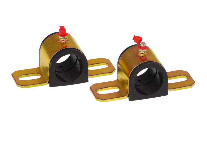 Prothane Universal Greasable Sway Bar Bushings - 1 5/16in - Type B Bracket - Black Sway Bar Bushings Prothane