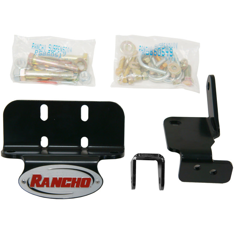 Rancho 06-08 Dodge Pickup / Ram 1500 1/2 Ton Front Dual Stabilizer Bracket Brackets Rancho