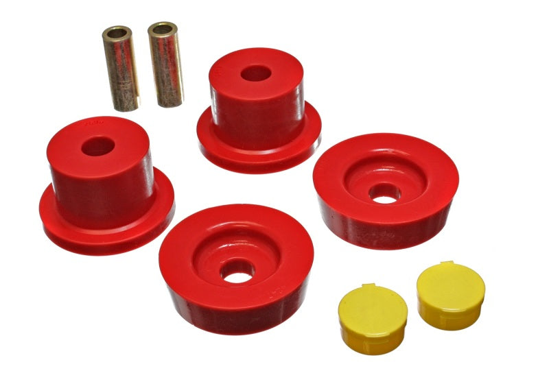 Energy Suspension 90-97 Mazda Miata Red Rear Differential Bushing Set Bushing Kits Energy Suspension