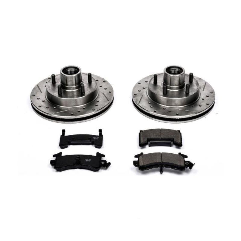 Power Stop 95-97 Chevrolet Blazer Front Z23 Evolution Sport Brake Kit Brake Kits - Performance D&S PowerStop