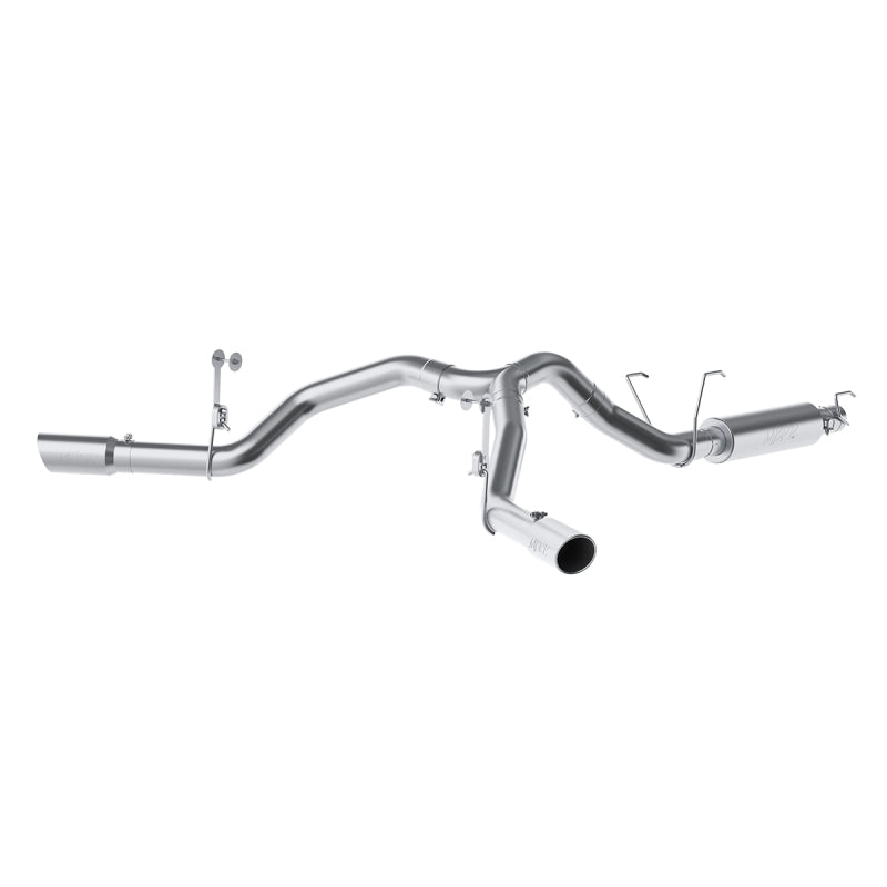MBRP 14-16 Ram 2500 6.4L 4in AL Dual Side Split Outlet Cat Back Exhaust Catback MBRP