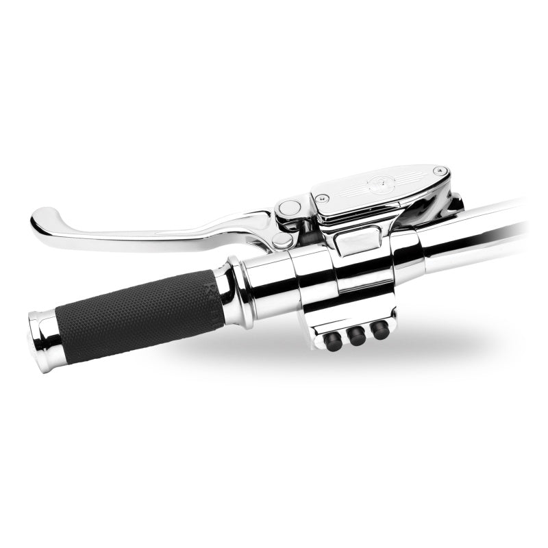 Performance Machine 11/16 Clutch M/Cyl - Contour - Chrome Handlebars Performance Machine