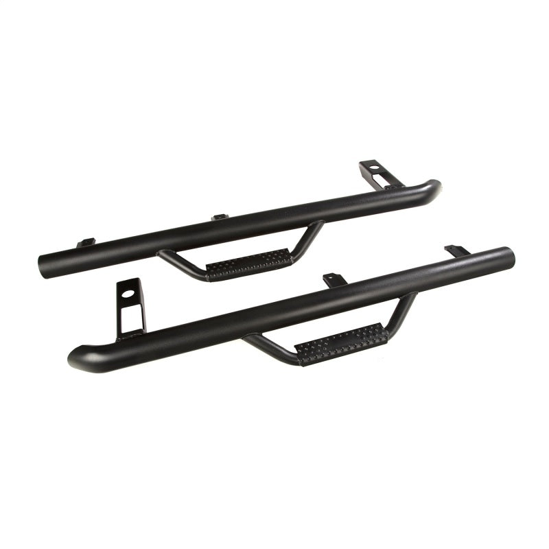Rugged Ridge Spartan Nerf Bar Textured Black 97-06 Jeep Wrangler TJ Nerf Bars Rugged Ridge