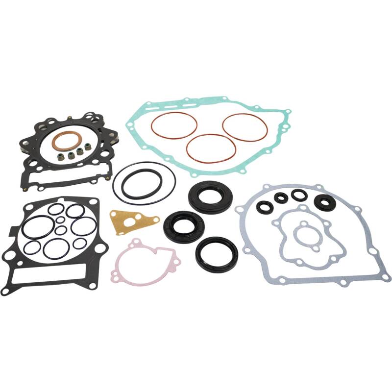 Vertex Gaskets 19-23 Yamaha Kodiak 700 4WD Complete Gasket Kit w/ Oil Seals Engine Hardware Vertex Pistons