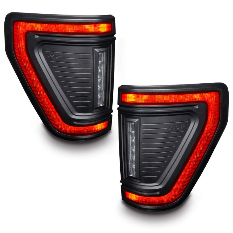 Oracle Lighting 21-24 Ford F-150 Flush Style LED Tail Lights Tail Lights ORACLE Lighting