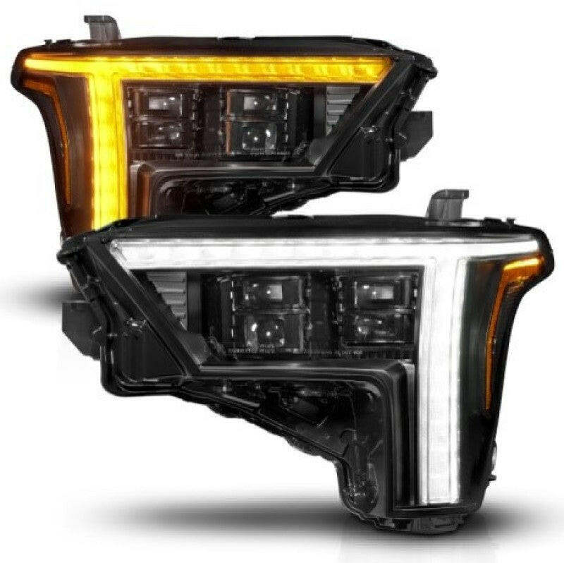 ANZO 22-24 Toyota Tundra (w/Factory LED Refl.) Z-Series Full LED Proj Headlights - Driver Side ONLY Headlights ANZO