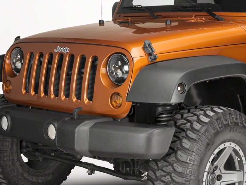 Raxiom 07-18 Jeep Wrangler JK LED Side Marker Lights- Smoked Sidemarkers & Indicators Raxiom