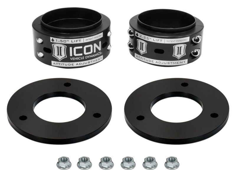 ICON 17-20 Ford Raptor .5-2.25 AAC Leveling Kit Leveling Kits ICON