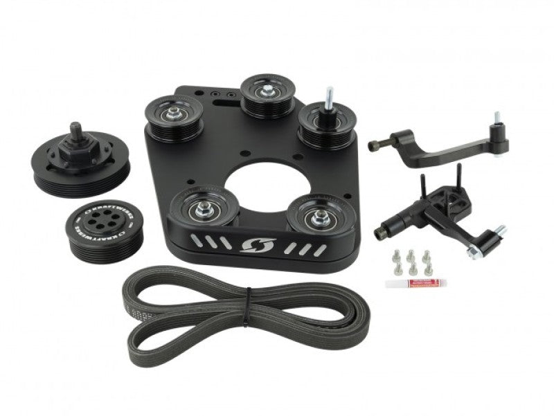 KraftWerks 00-09 Honda S2000 Serpentine Belt Retro-Fit Kit Supercharger Pulleys KraftWerks