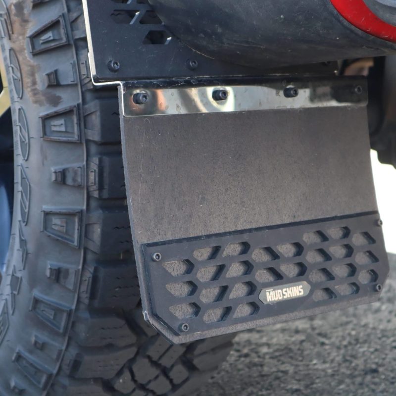 Putco 14-20 Chevrolet Silverado LD / GMC Sierra LD - Set of 2 Mud Skins - HDPE w/ Hex Shield Mud Flaps Putco