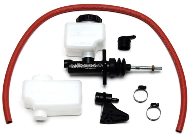 Wilwood Short Remote M/C Kit 3/4in Bore 3/8in-24 Banjo Outlet Brake Master Cylinder Wilwood