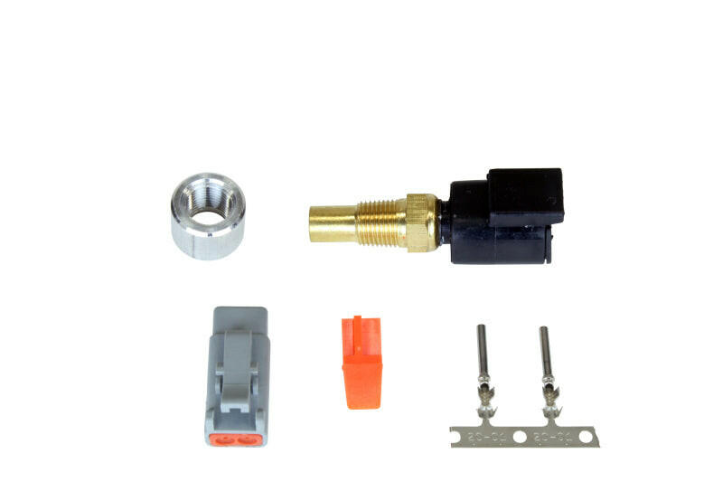 AEM Universal 1/8in PTF Water/Coolant/Oil Temperature Sensor Kit w/ Deutsch Style Connector Gauges AEM
