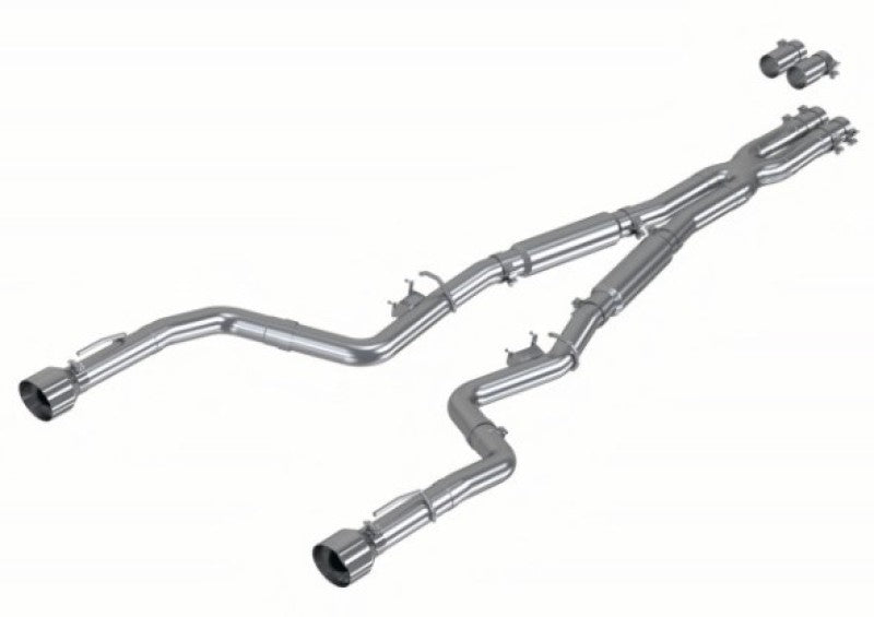 MBRP 17-21 Charger 5.7L 3in Dual Rear Exit Aluminized Catback Exhaust Catback MBRP