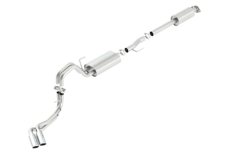 Borla 15-16 Ford F-150 3.5L EcoBoost Ext. Cab Std. Bed Catback Exhaust Touring Truck Side Exit Catback Borla